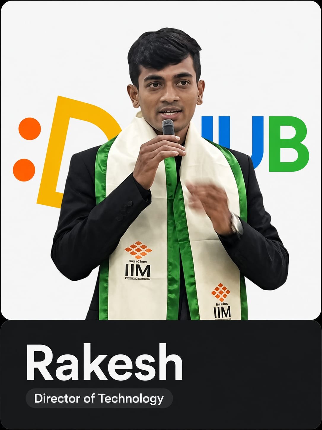 Rakesh, Director of Technology